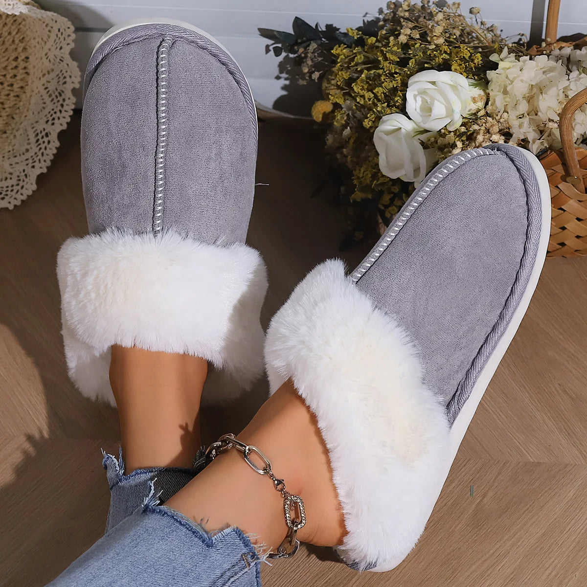 Dorvelli | Women’s Cozy Plush Slippers