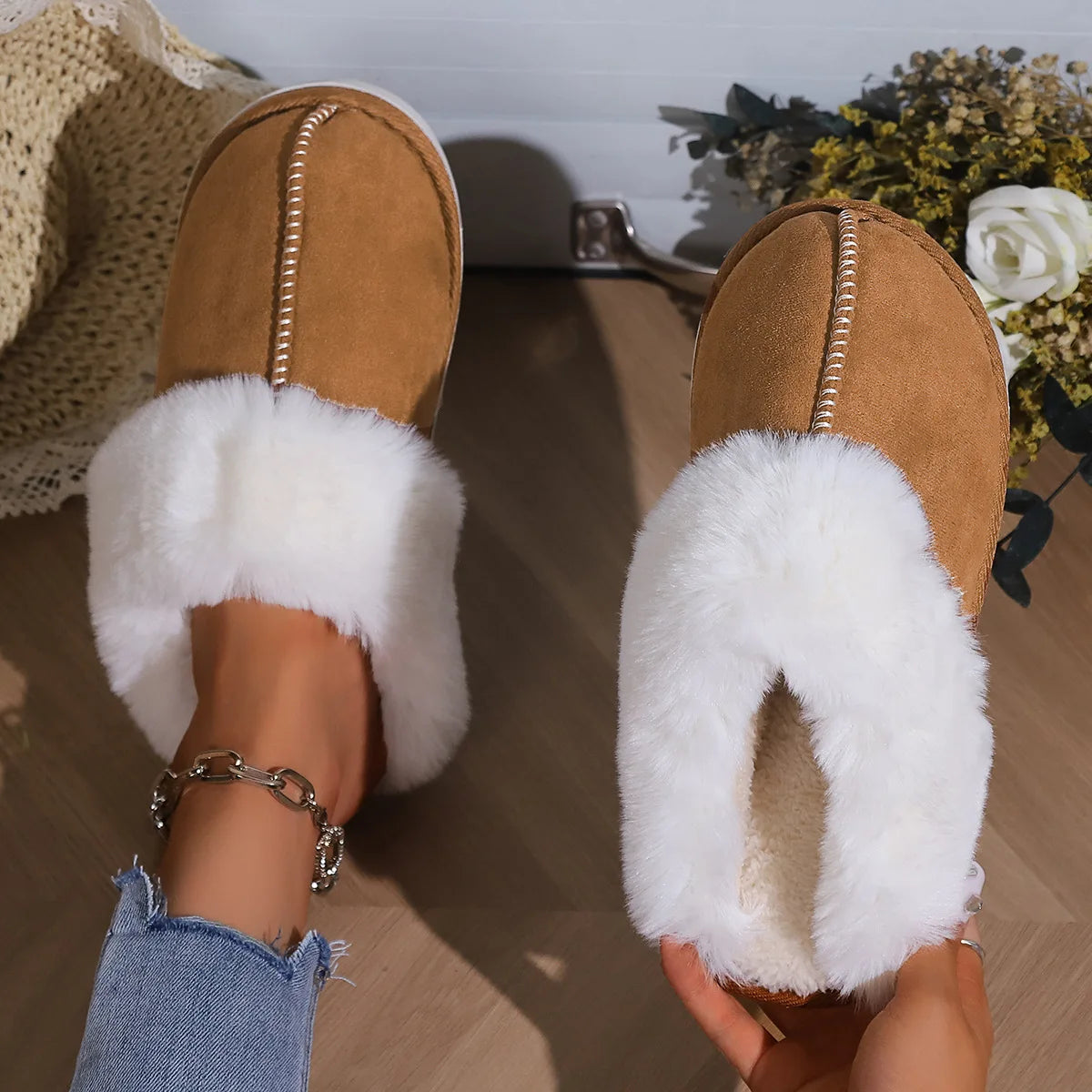Dorvelli | Women’s Cozy Plush Slippers