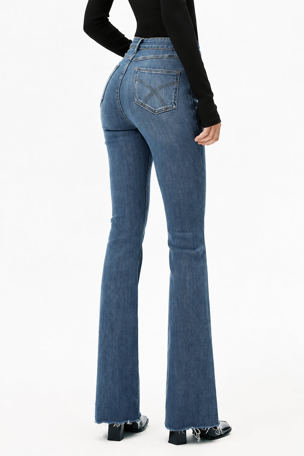 Dorvelli | Women’s High-Rise Kick Flare Jeans