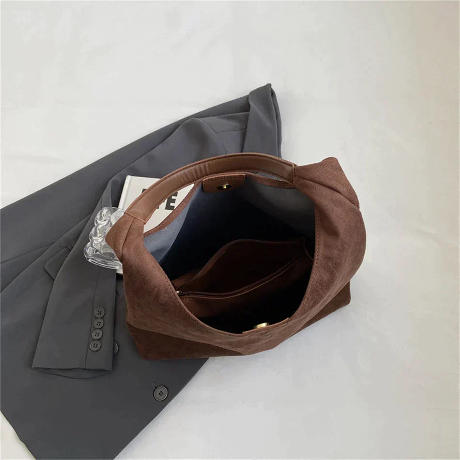 Dorvelli | Women’s Large Capacity Suede Shoulder Bag