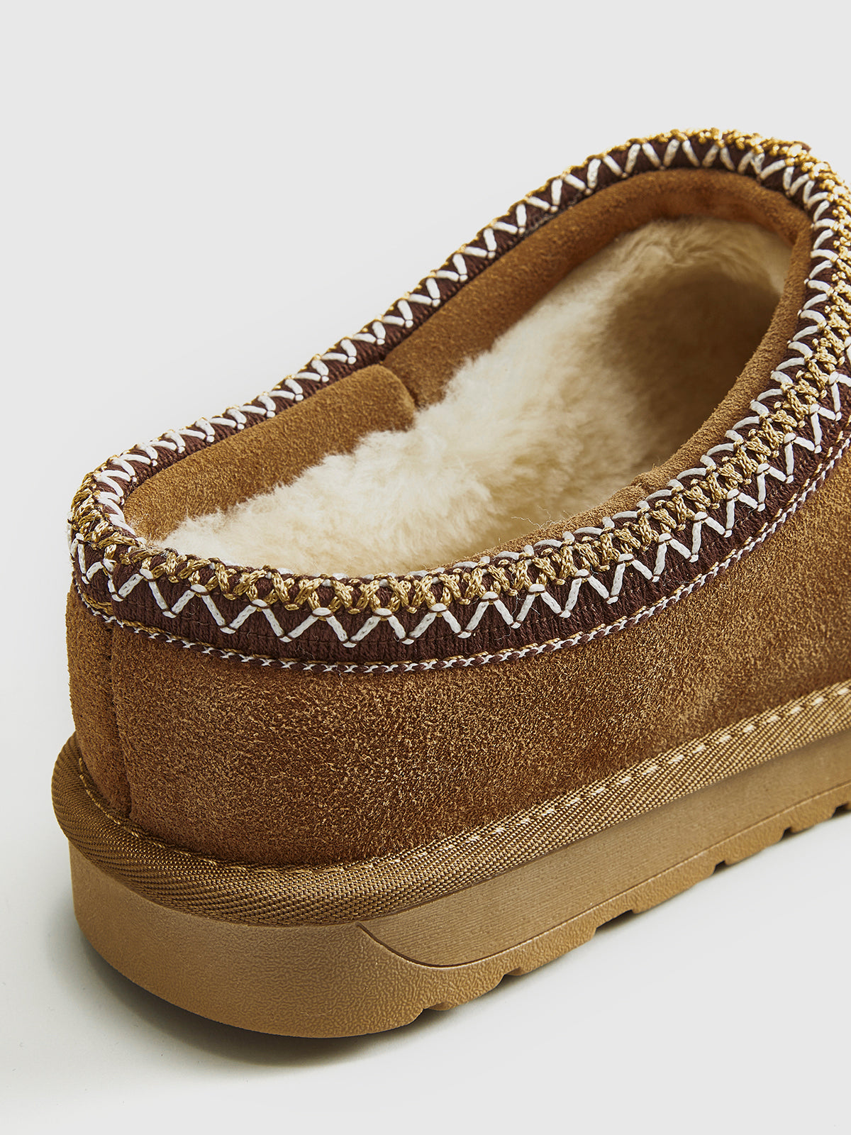Dorvelli | Women’s Leather Round Toe Slippers