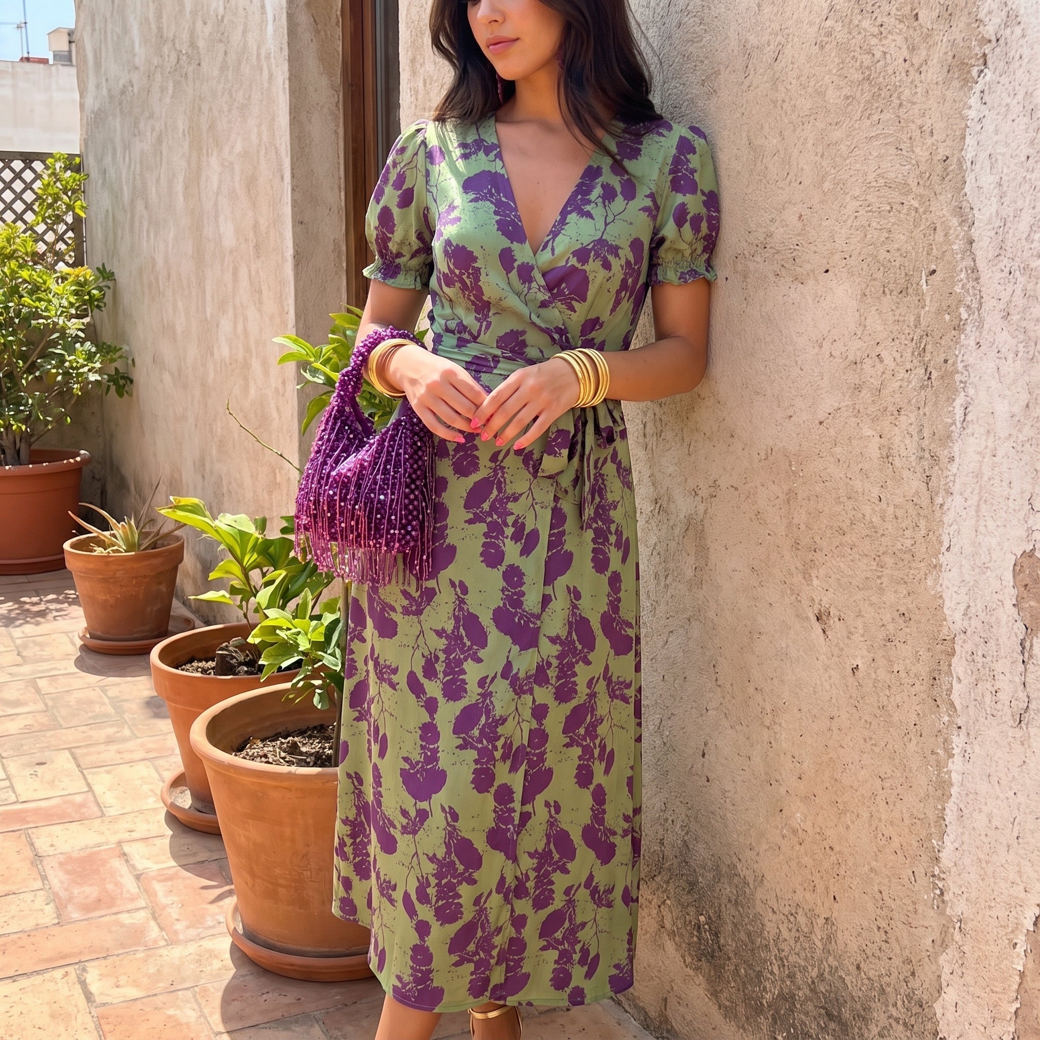 Dorvelli | Women's Midi Dress – Relaxed