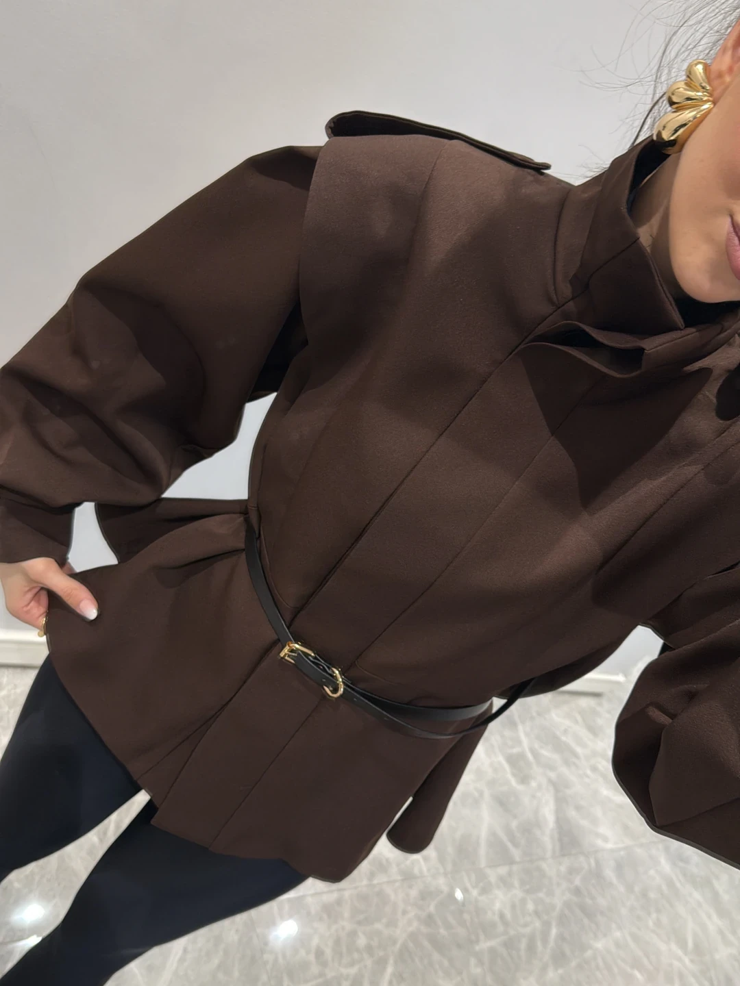 Dorvelli | Women’s  Oversized Trench Jacket