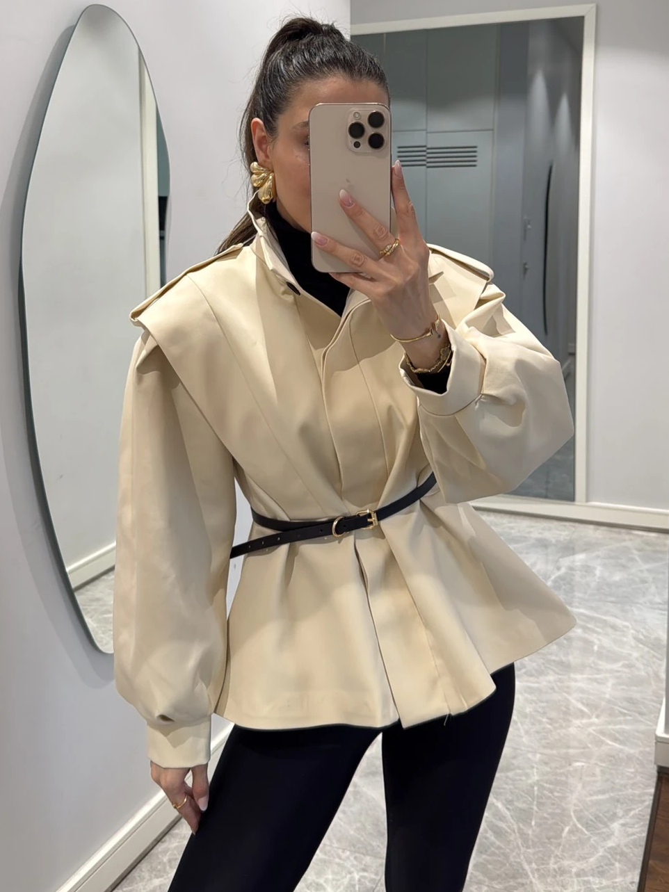 Dorvelli | Women’s  Oversized Trench Jacket