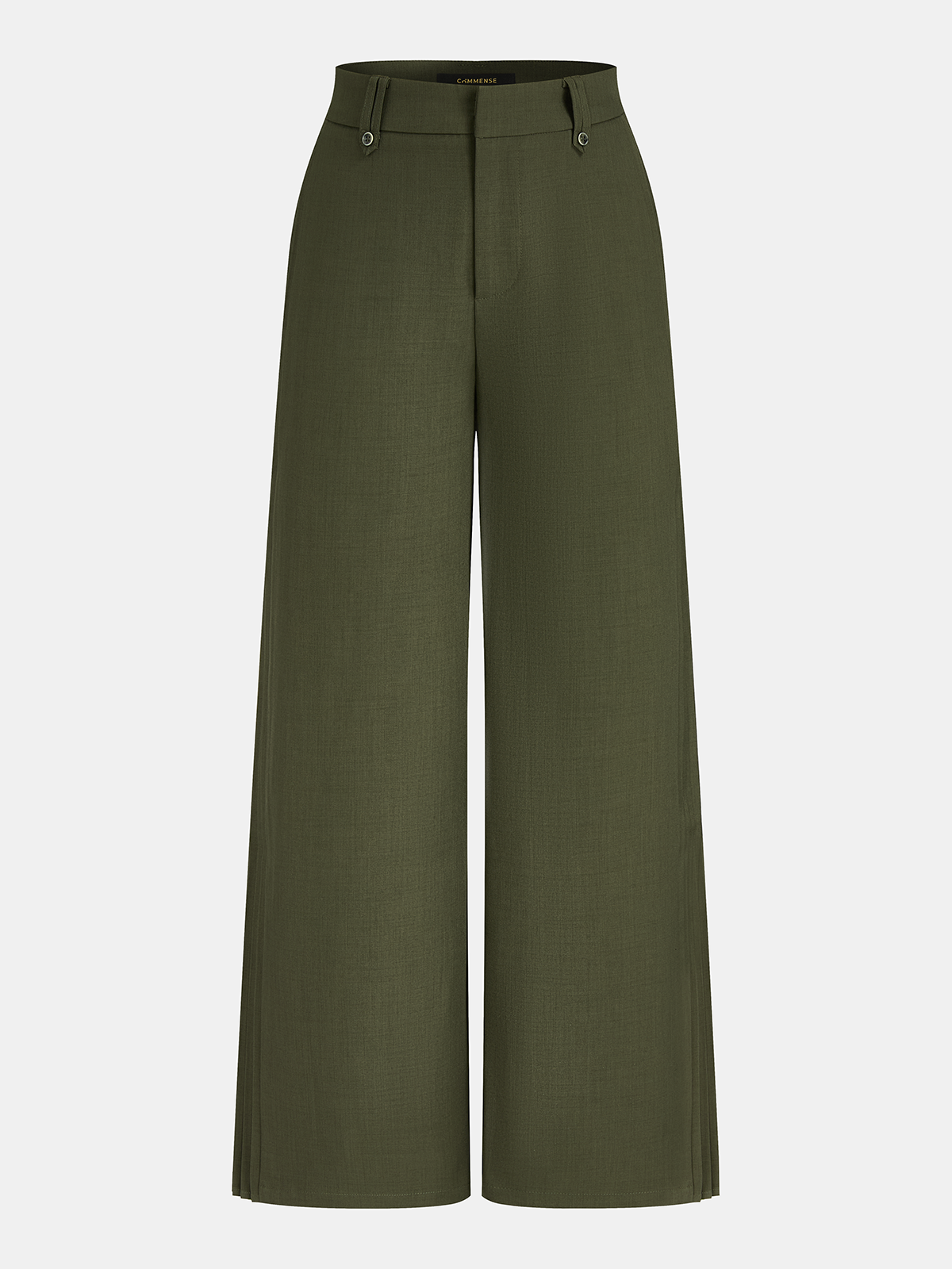 Dorvelli | Women's Pleated Relaxed Wide Leg Pants