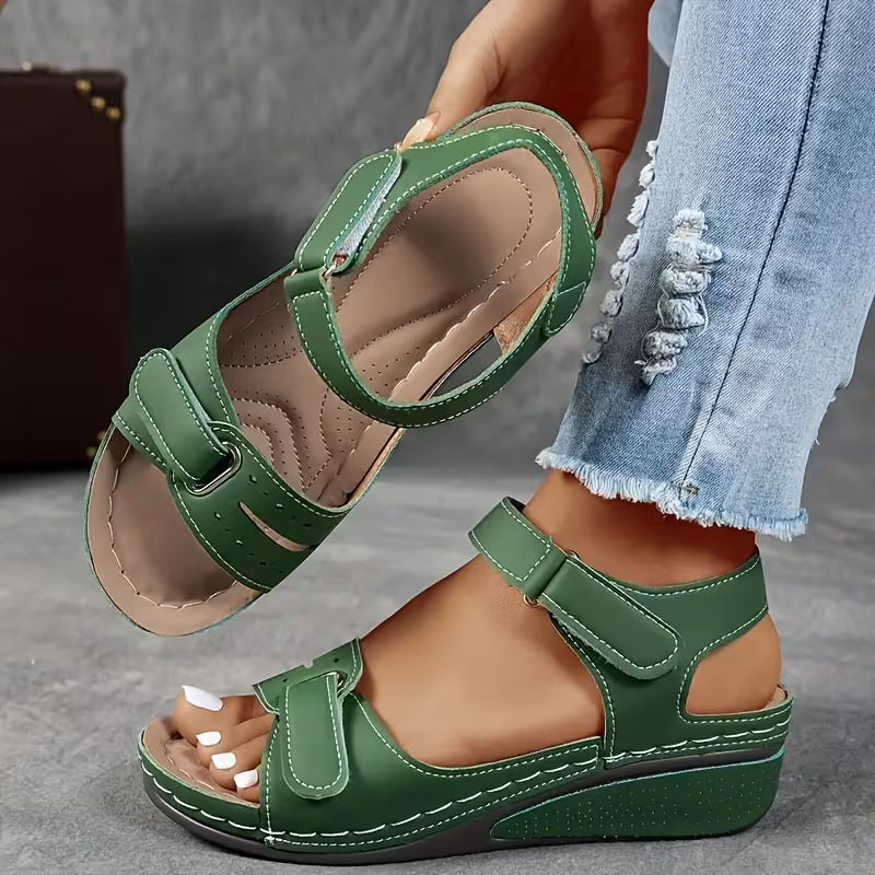Dorvelli | Women's Sandals – Walking Wedge Comfort