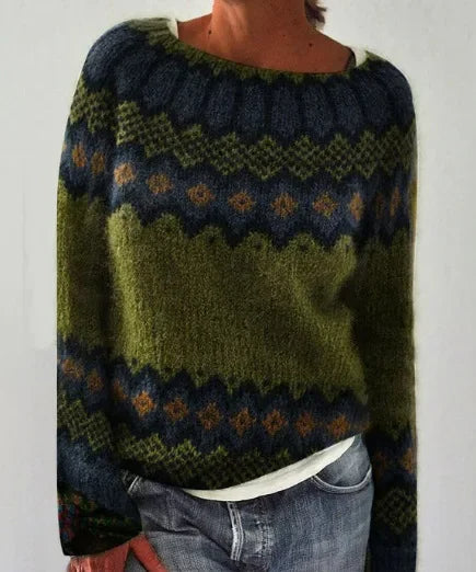 Dorvelli | Women’s Soft Patterned Sweater