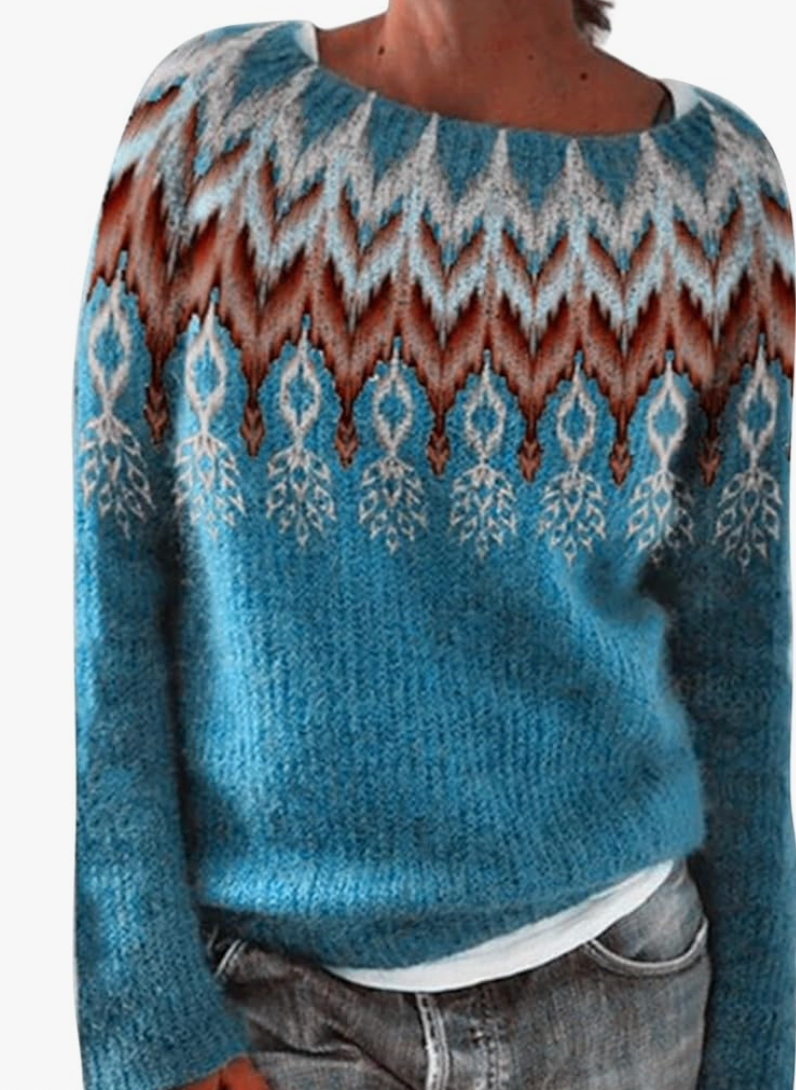 Dorvelli | Women’s Soft Patterned Sweater