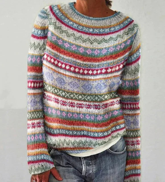 Dorvelli | Women’s Soft Patterned Sweater
