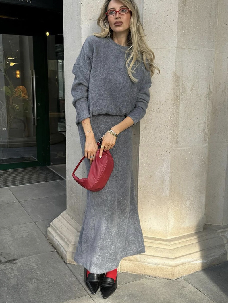 Dorvelli | Women’s Split Detail Knit Set