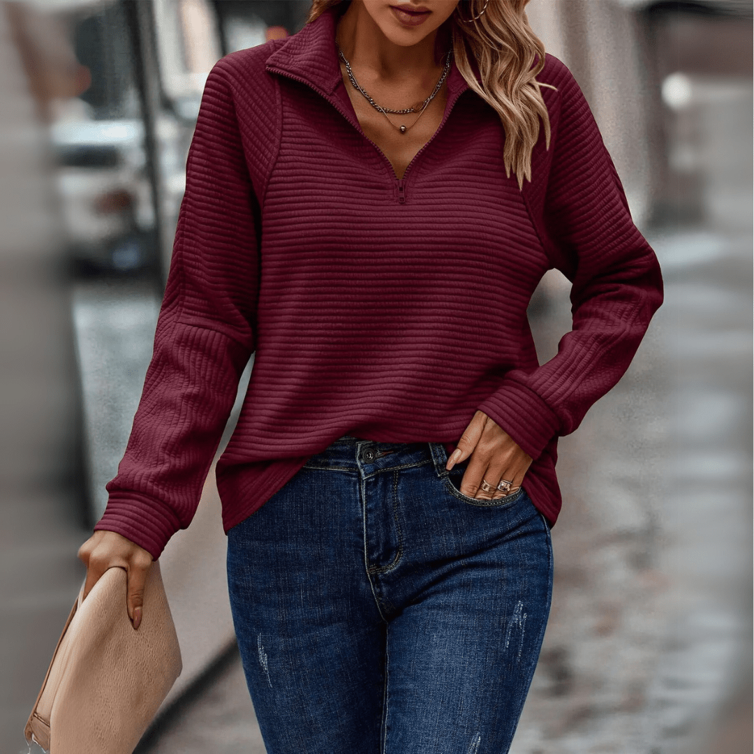 Women’s Half Zip Jumper