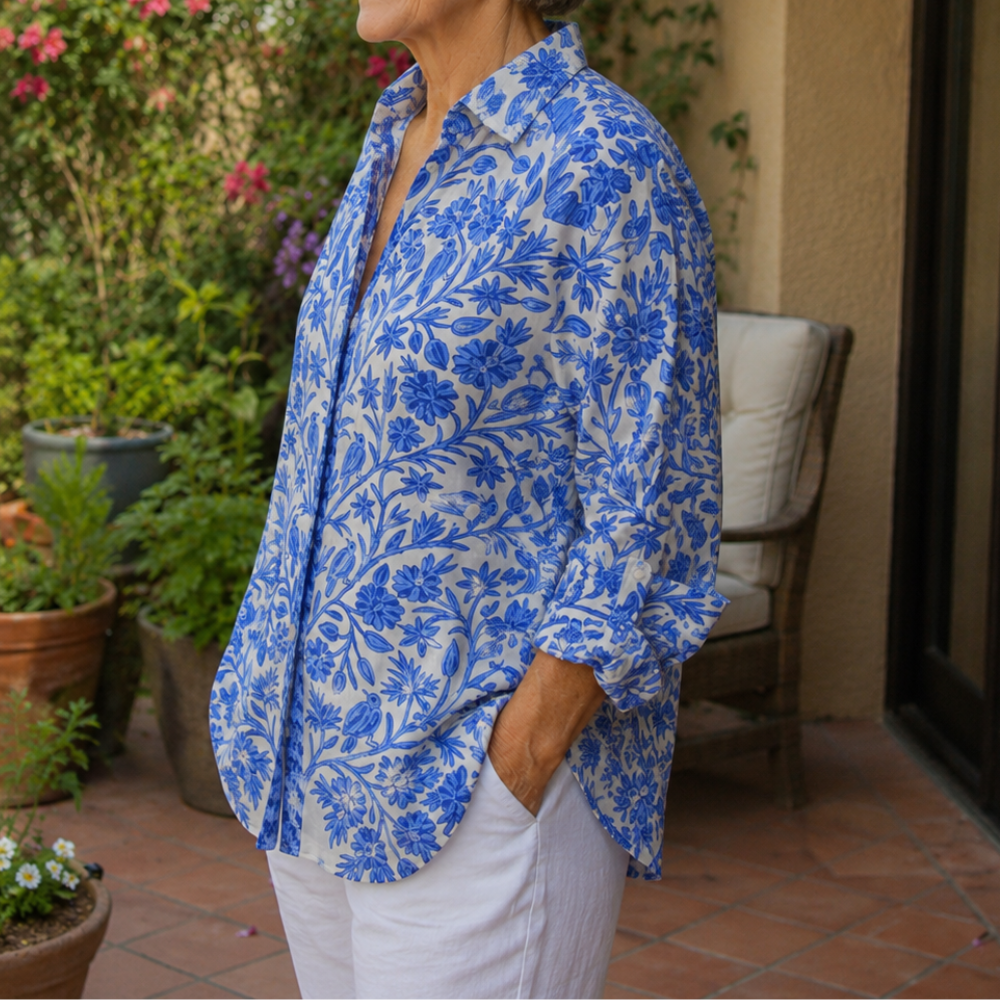Dorvelli | Women's Blouse – Spring Garden