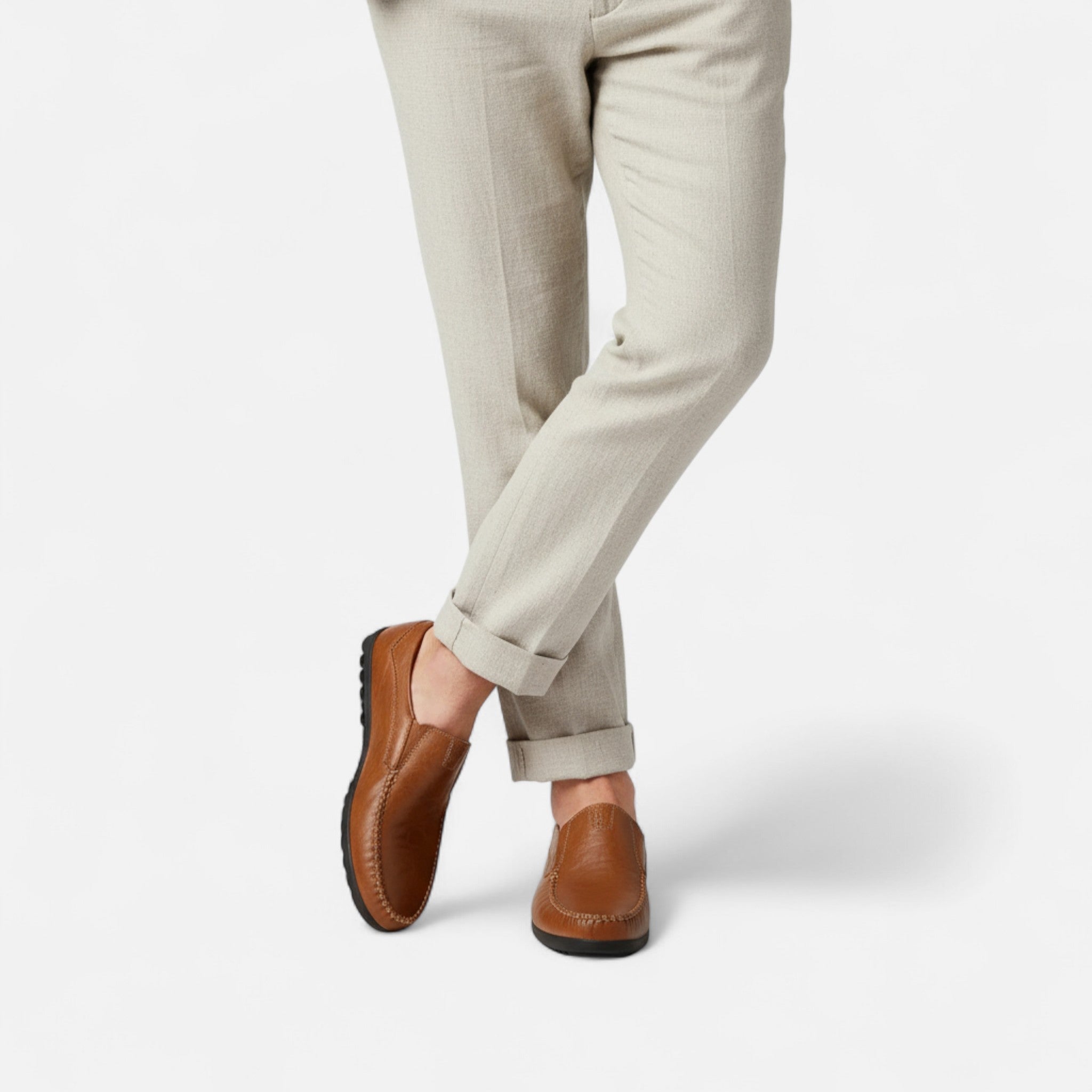 Dorvelli | Men’s Loafers – Timeless Stitched Heritage