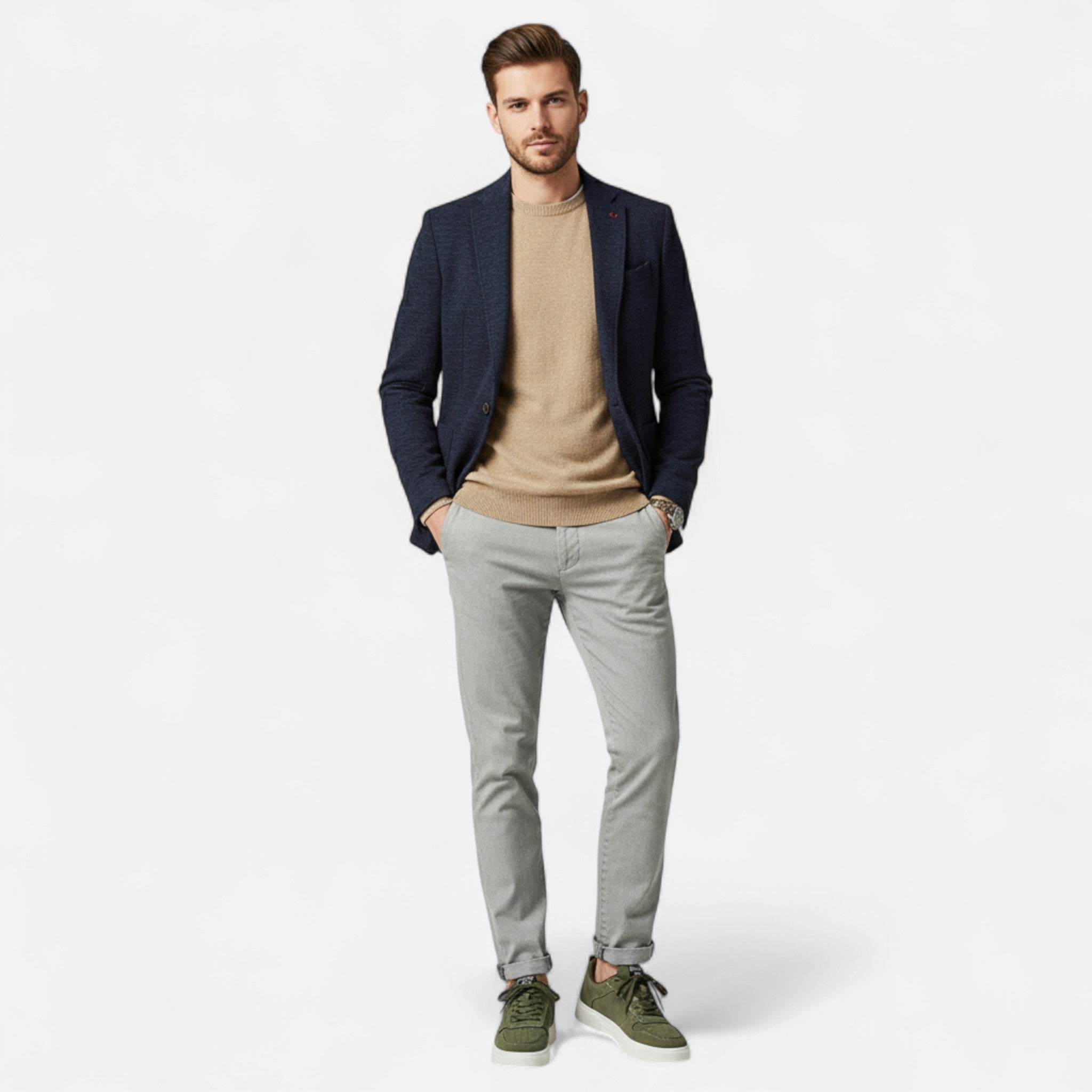 Dorvelli | Men’s Trainers – Classic Low-Top Everyday Elegance