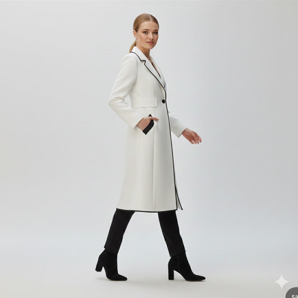Dorvelli | Women’s Suit Jacket – Spliced Elegant Cut
