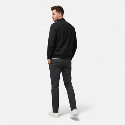 Dorvelli| Men’s Jacket – Lightweight Stand Collar Elegance
