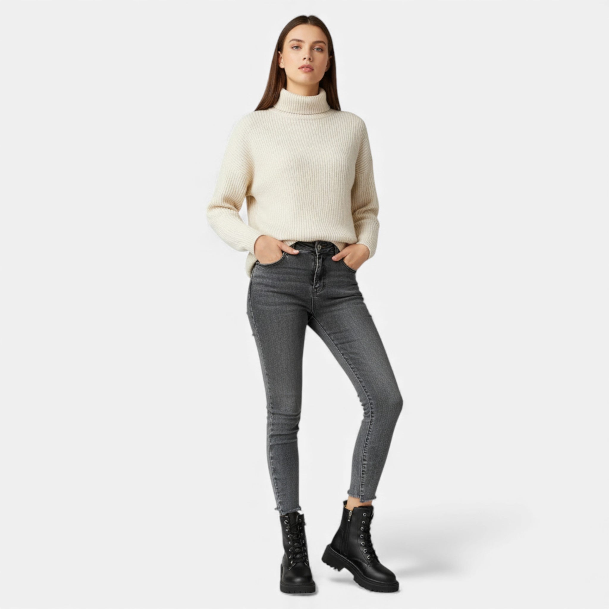 Dorvelli | Women’s Fleece-Lined Lace-Up Ankle Boots – Stylish All-Season Comfort