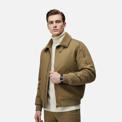 Dorvelli | Men’s Jacket – Timeless Cotton & Lambswool