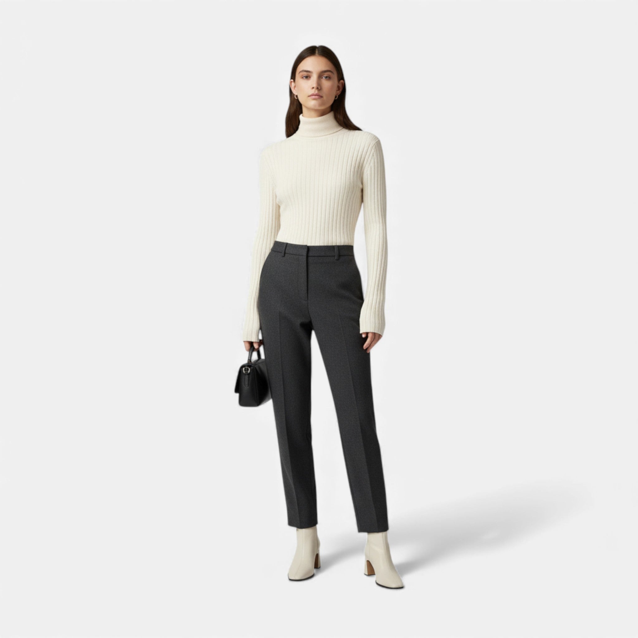 Dorvelli | Women’s Vintage Square-Toe Ankle Boots – Timeless Suede Elegance