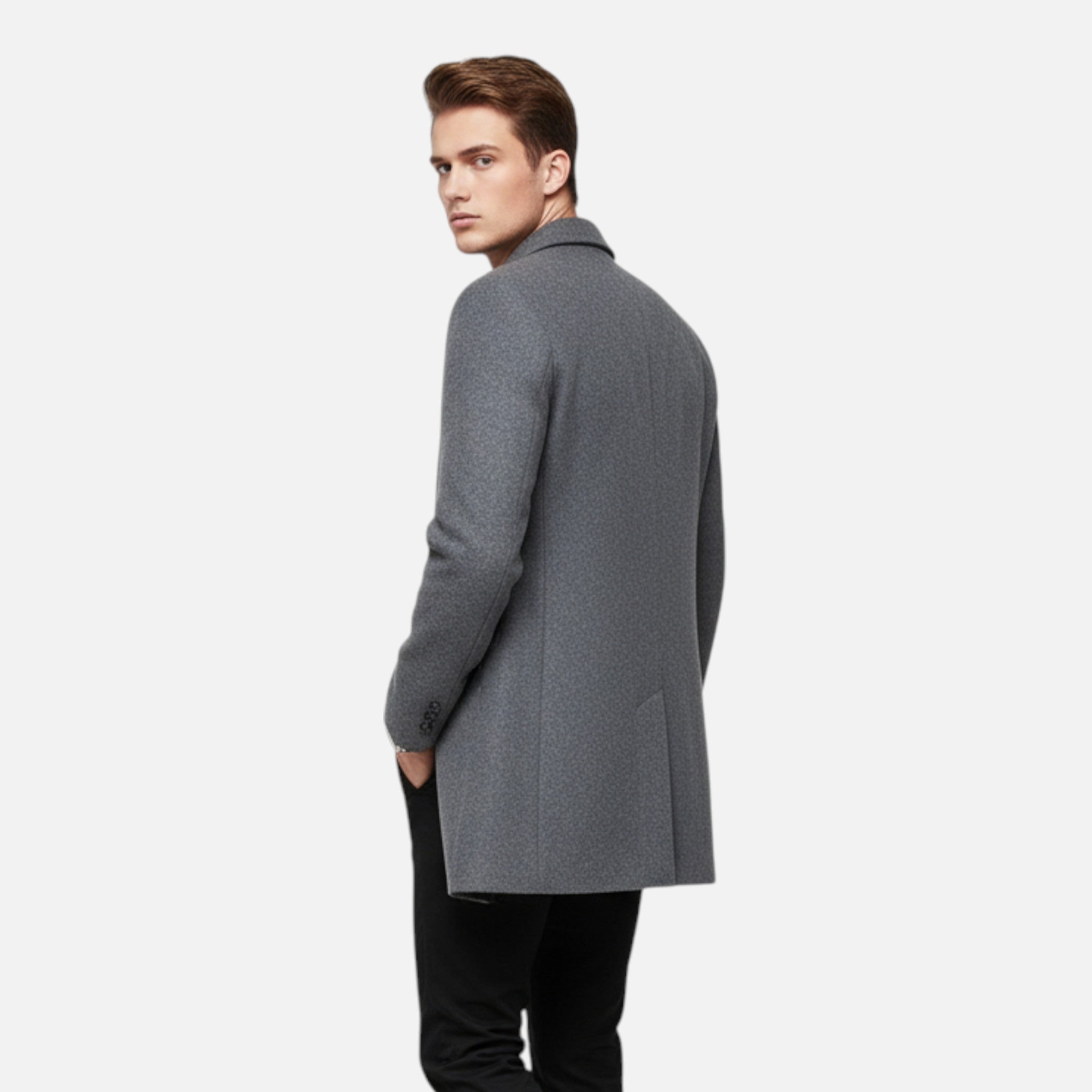 Dorvelli | Men's Wool Coat – Classic Winter Elegance
