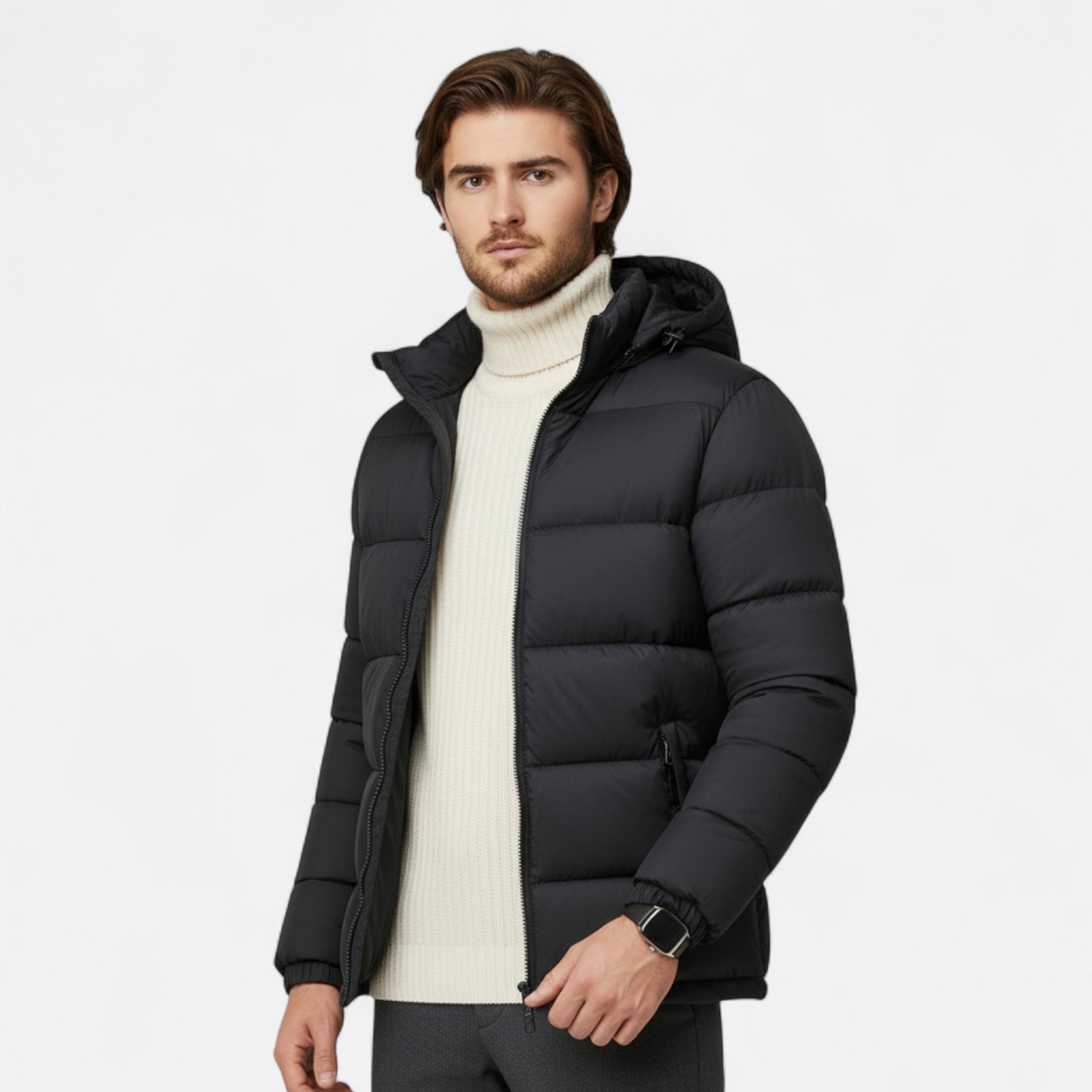 Dorvelli | Men’s Padded Jacket – Hooded Heritage Warmth