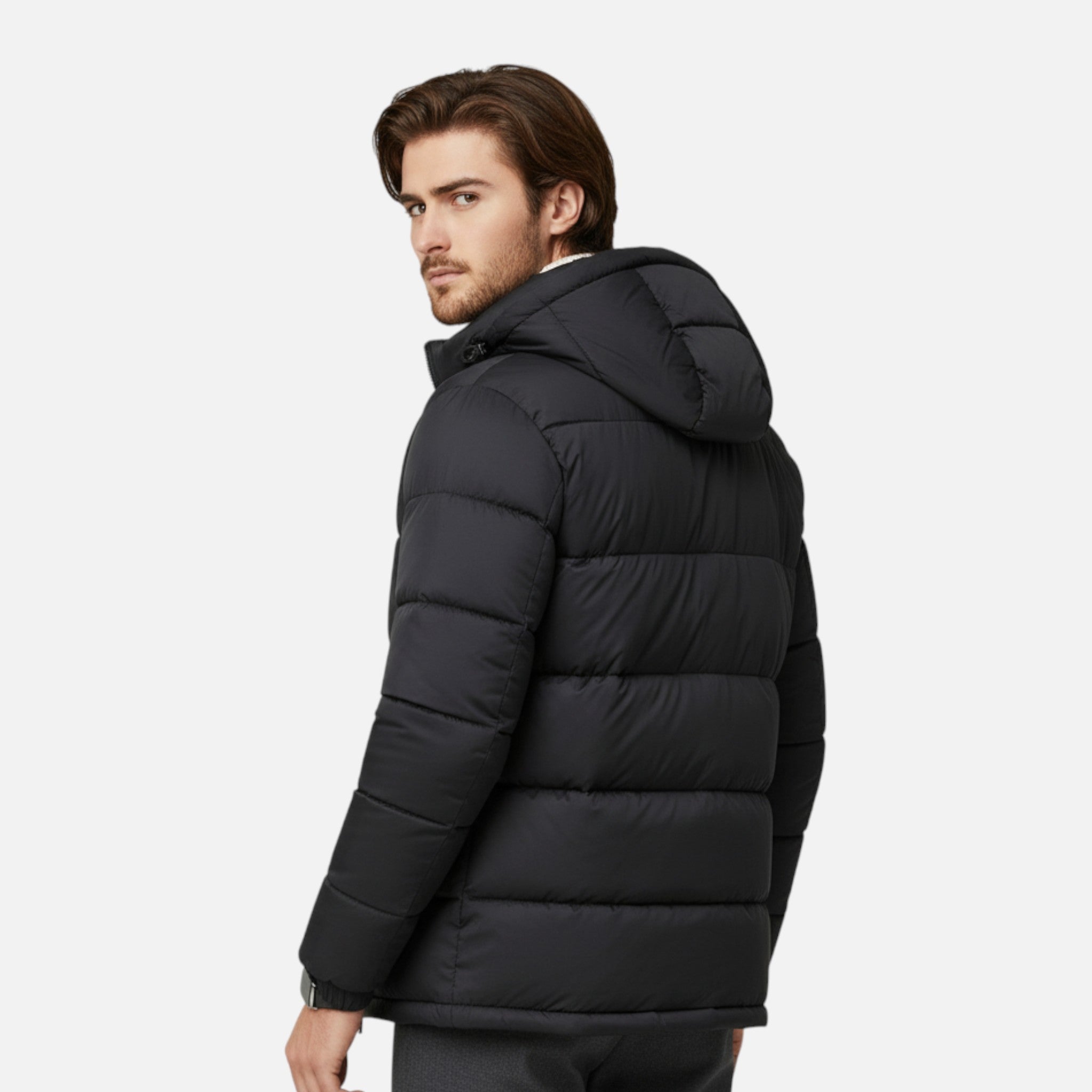 Dorvelli | Men’s Padded Jacket – Hooded Heritage Warmth