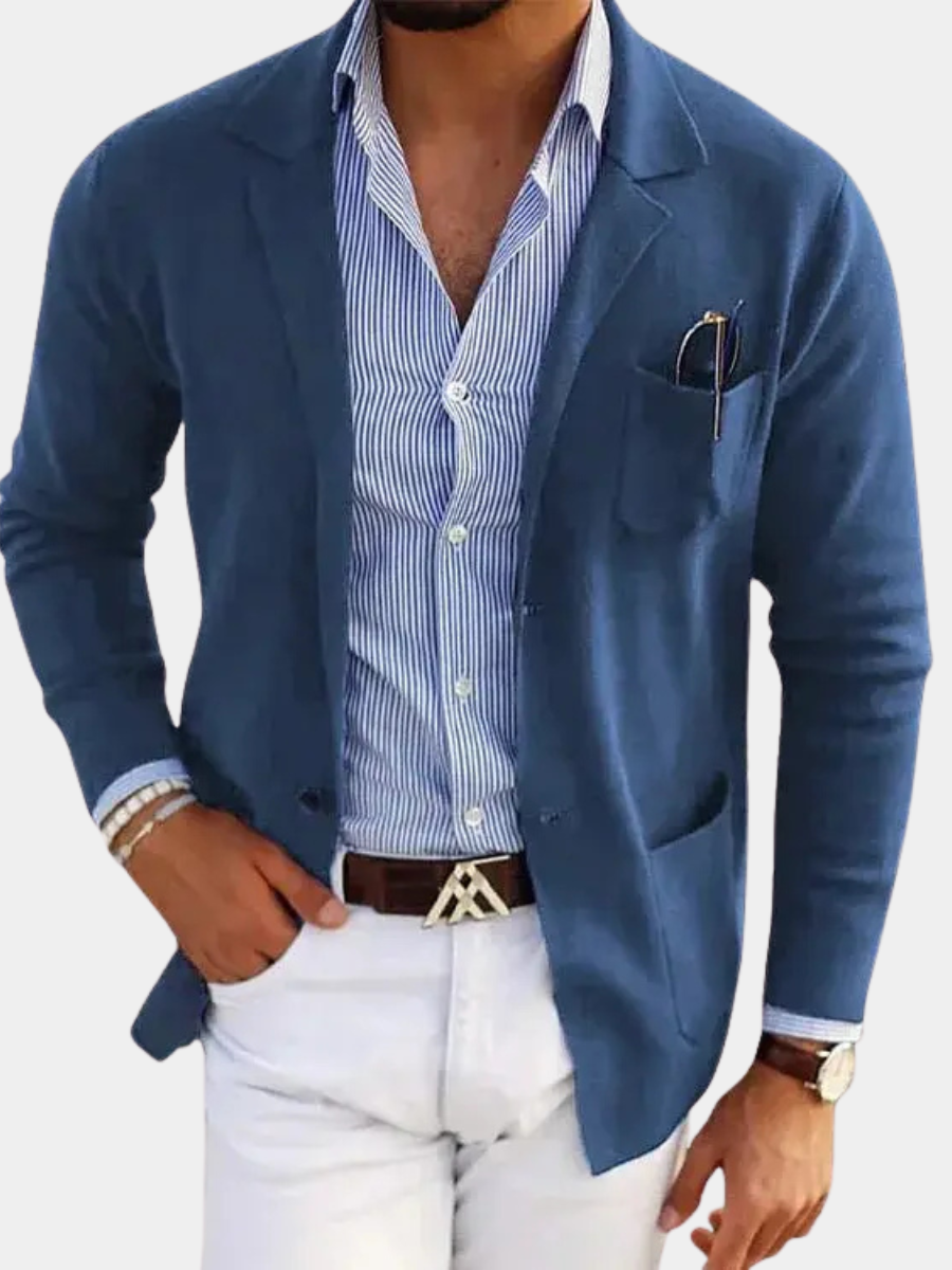 Men's Knit Blazer