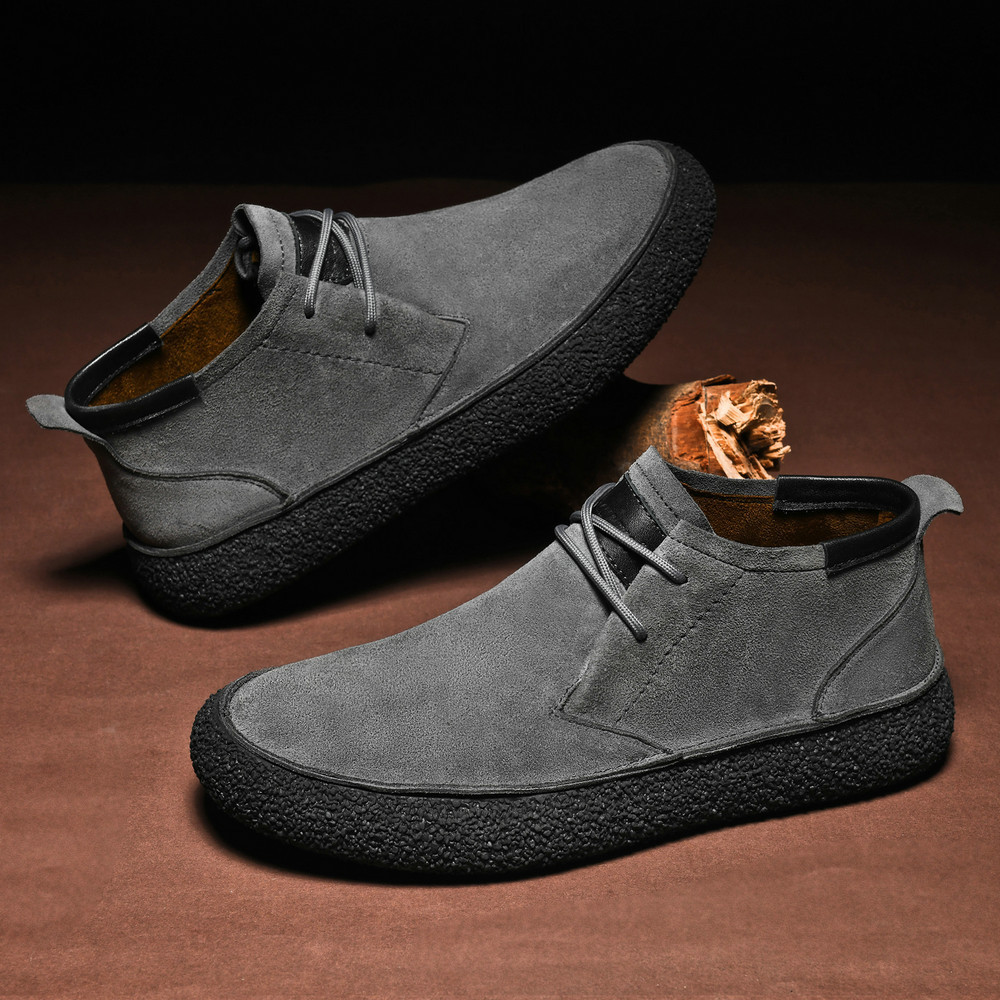 Dorvelli | Men’s Chukka Boots – Lace-Up Ankle Style