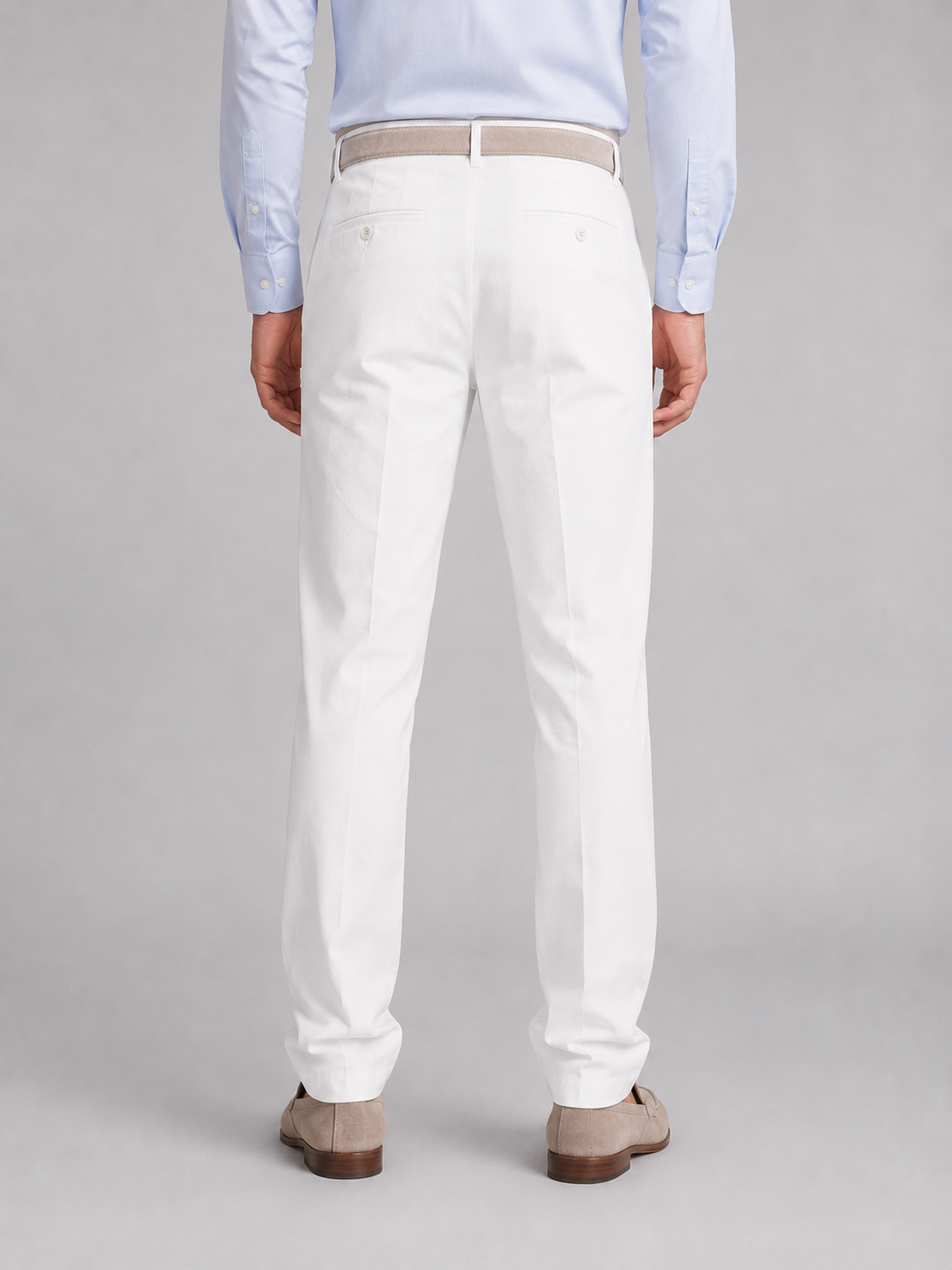 Dorvelli | Men's Trousers – Linen Look Straight Leg