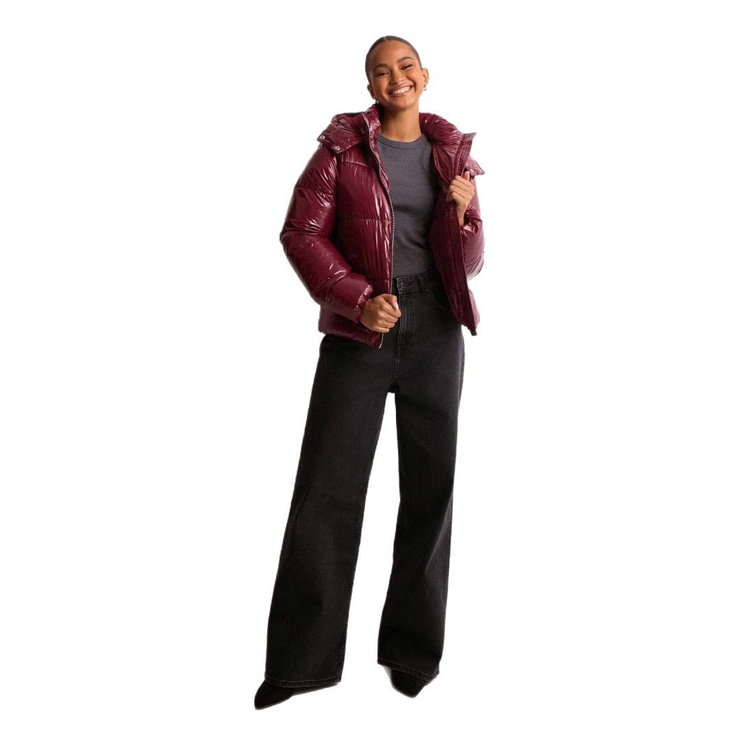 Women's Cropped Puffer Jacket