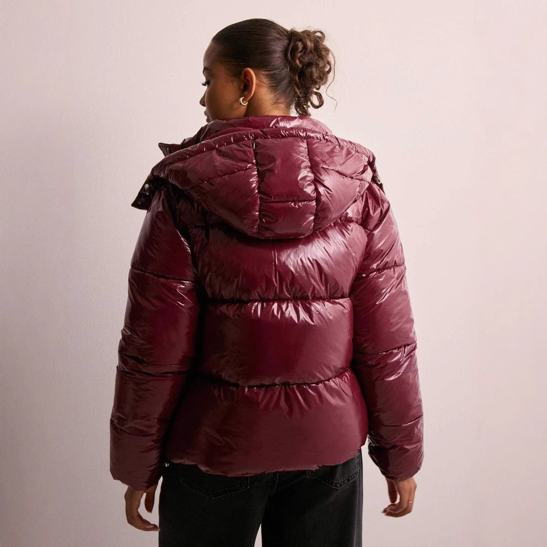 Women's Cropped Puffer Jacket