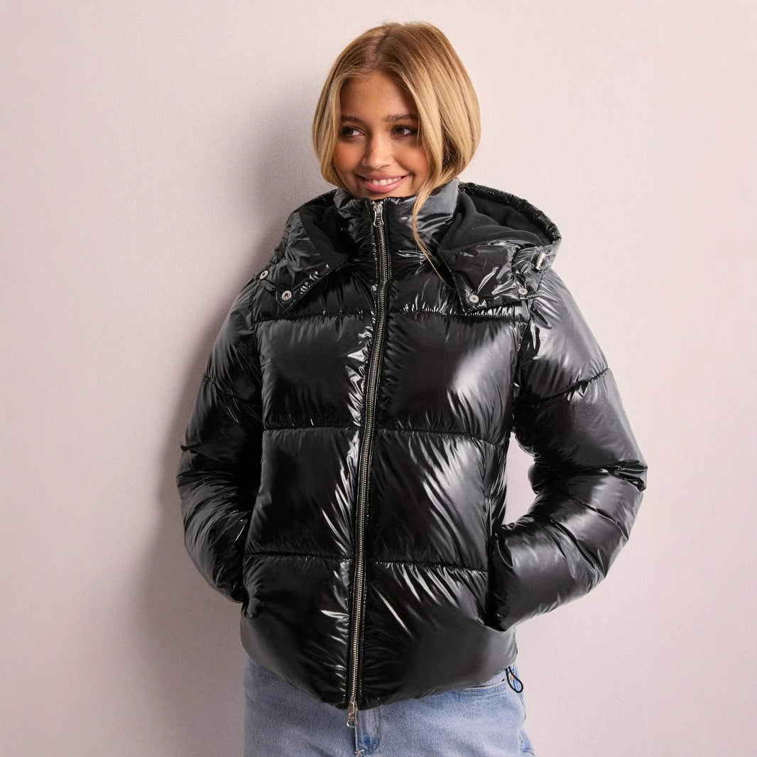 Women's Cropped Puffer Jacket