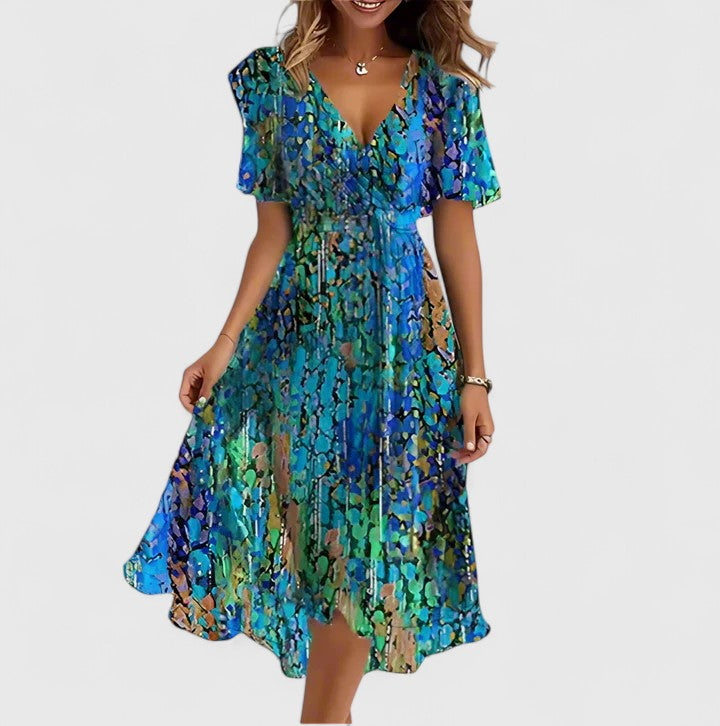 Dorvelli | Women's Midi Dress – Elegant