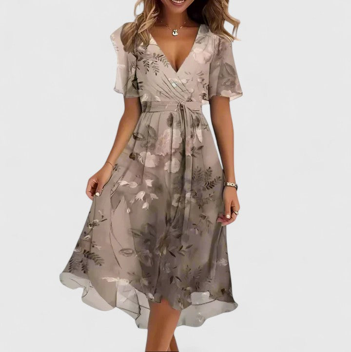 Dorvelli | Women's Midi Dress – Elegant