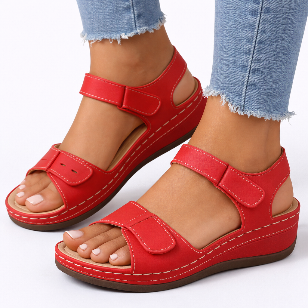 Dorvelli | Women's Sandals – Walking Wedge Comfort