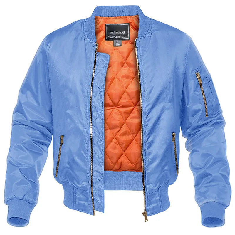 Men's Padded Bomber Jacket