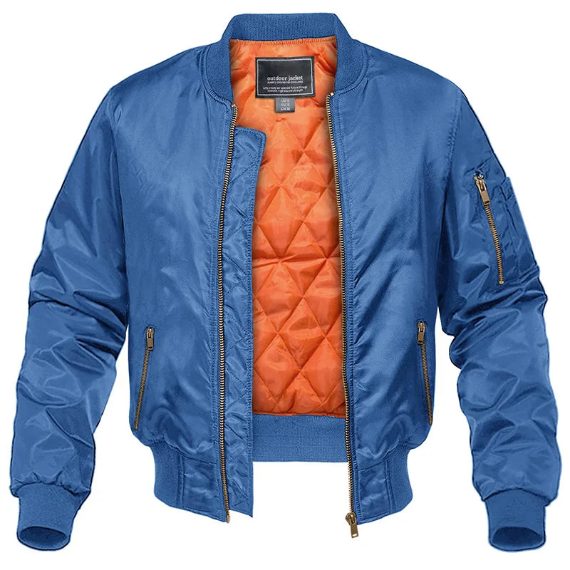 Men's Padded Bomber Jacket