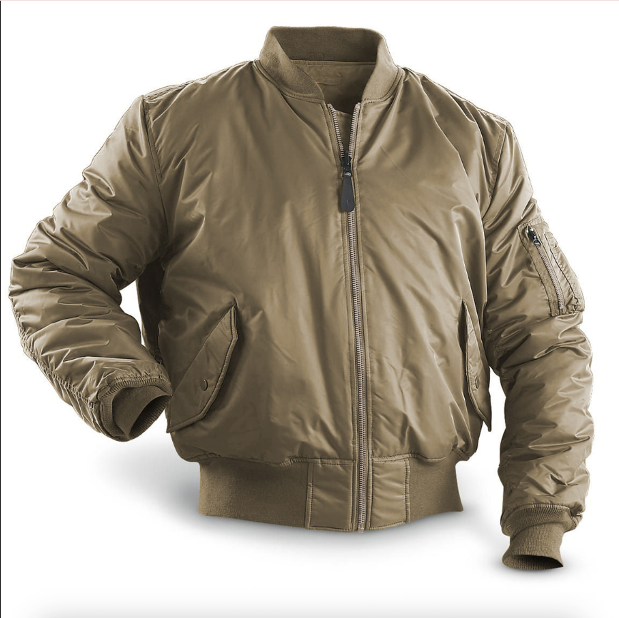 Men's Padded Bomber Jacket