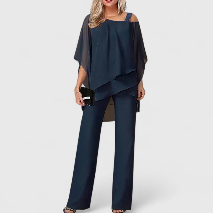 Dorvelli | Women's Two-Piece Set – Elegant Black