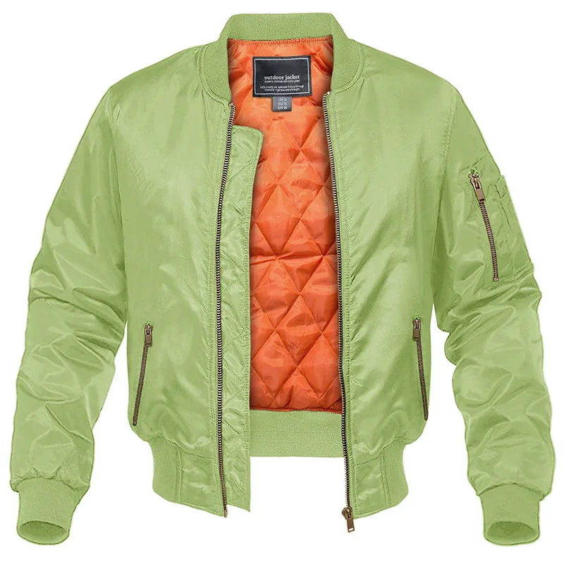 Men's Padded Bomber Jacket