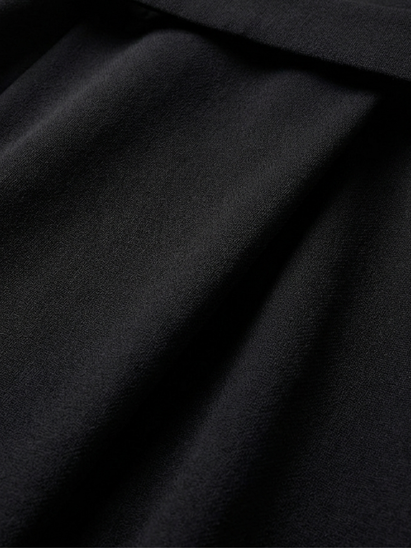 Dorvelli | Women's Midi Dress – Waist Defined Cape Sleeve