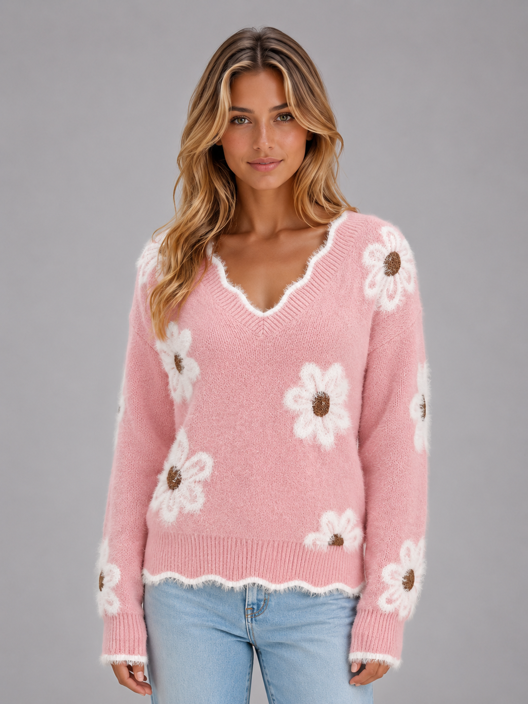 Women’s Floral Jumper