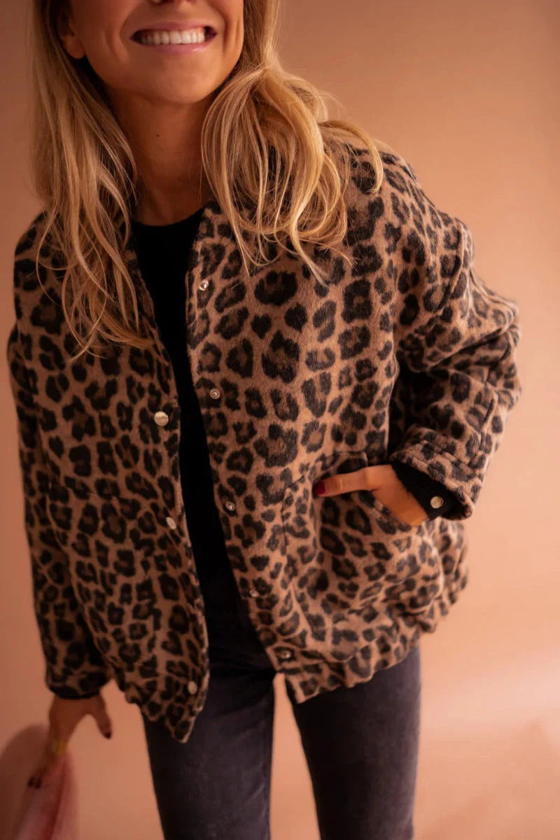 Women's Oversized Bomber Jacket