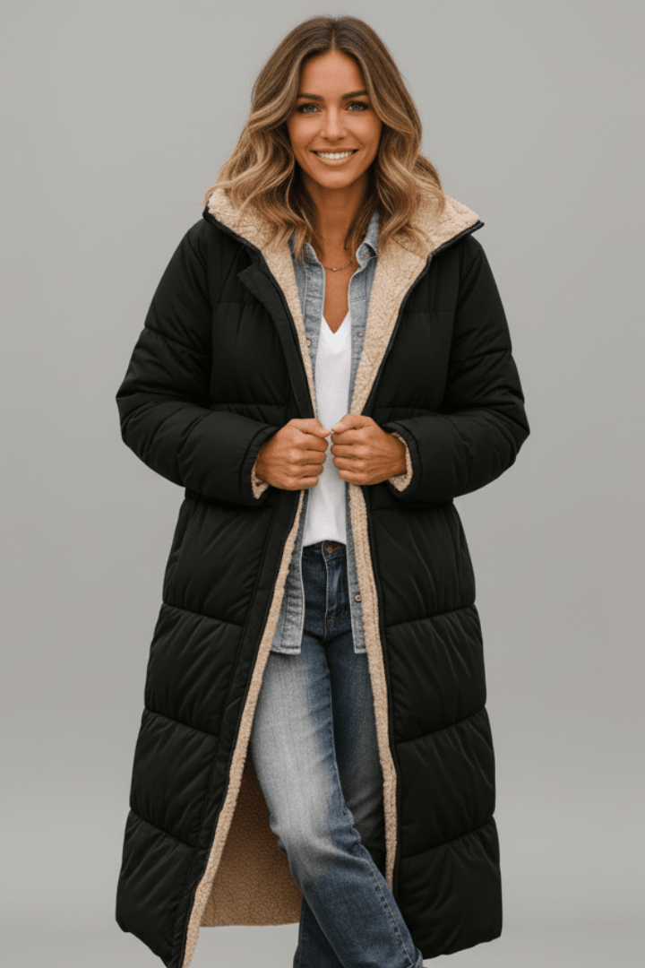 Women's Full Length Puffer Coat