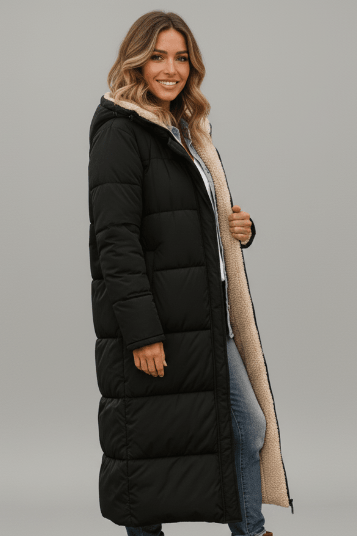 Women's Full Length Puffer Coat