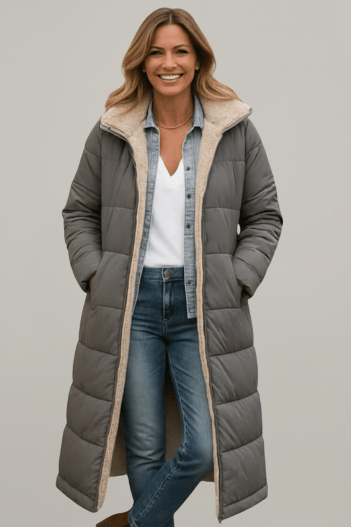 Women's Full Length Puffer Coat