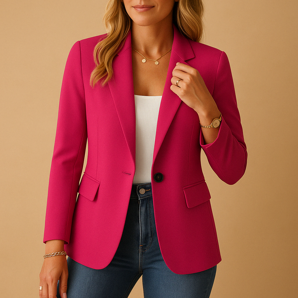 Women's Single Button Blazer