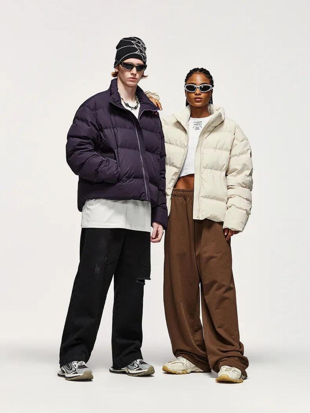 Dorvelli | Men’s Cropped High Neck Puffer Jacket