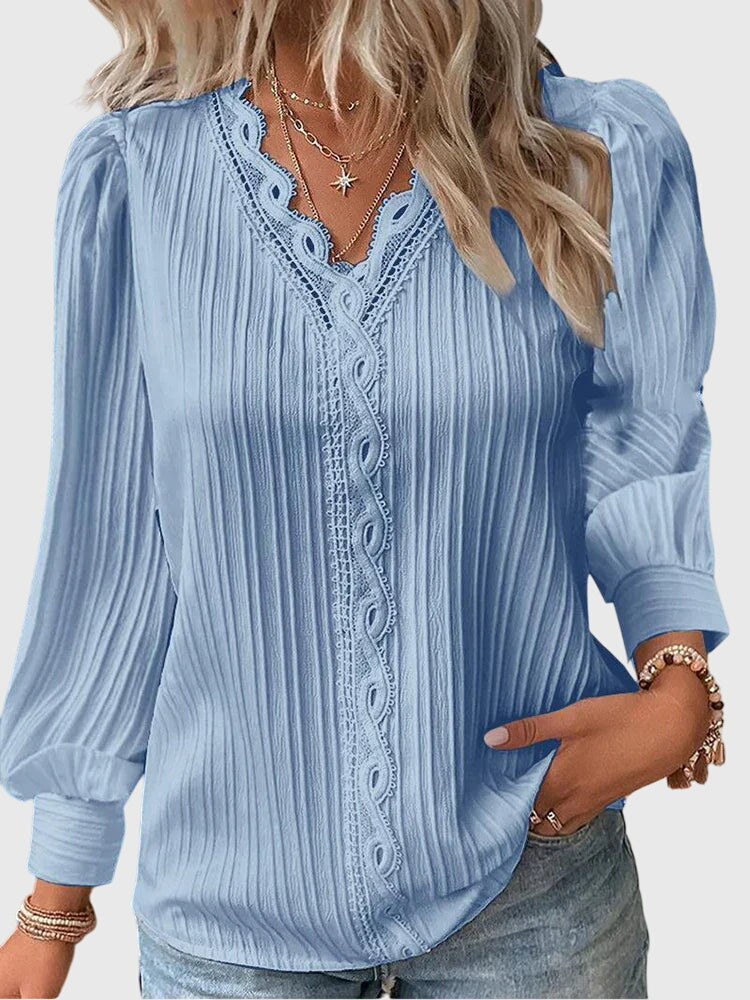 Dorvelli | Women's Blouse – Elegant Pullover