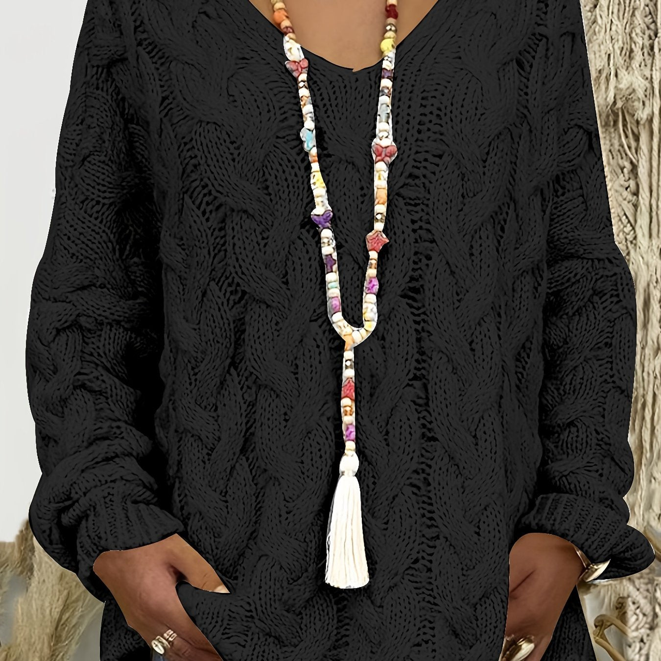 Women’s Cable Knit Jumper